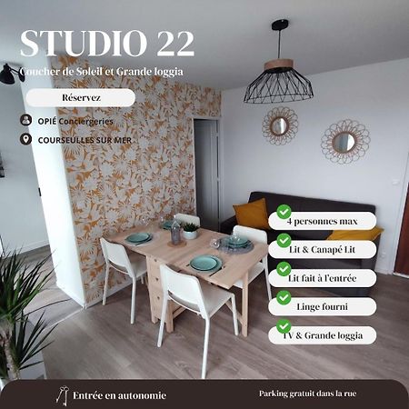 Studio 22 - Coucher De Soleil & Vue Mer Курсел-сюр-Мер Екстериор снимка